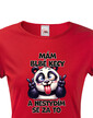 Dámske tričko Panda - mam debilne reči