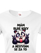 Dámske tričko Panda - mam debilne reči