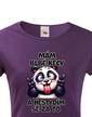 Dámske tričko Panda - mam debilne reči