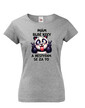 Dámske tričko Panda - mam debilne reči
