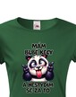 Dámske tričko Panda - mam debilne reči