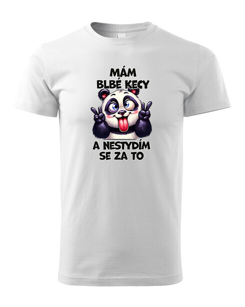 Detské tričko Panda - mám debilne reči