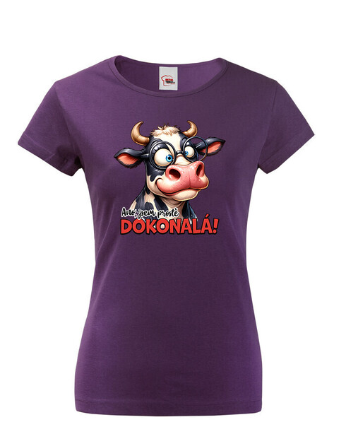 Damské tričko Krava - som proste skvelá