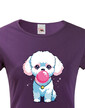 Dámské tričko Pejsek s balónkem