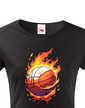 Dámské tričko Basketbalový míč