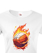 Dámské tričko Basketbalový míč