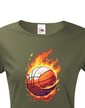Dámské tričko Basketbalový míč