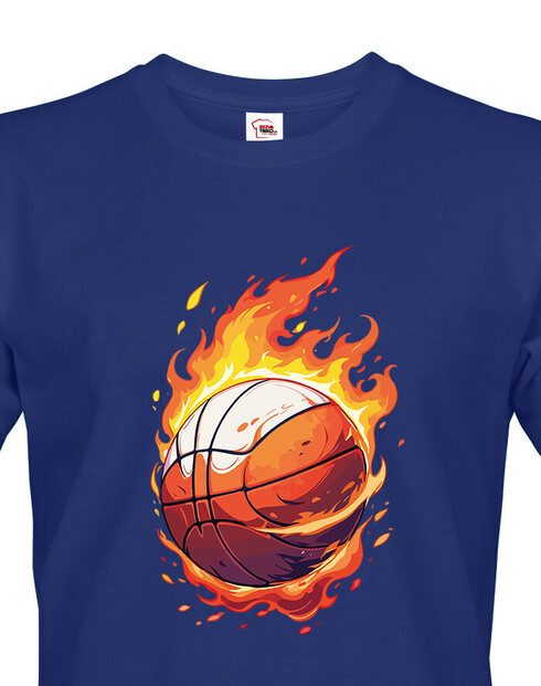 Pánské tričko Basketbalový míč