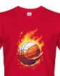 Pánské tričko Basketbalový míč