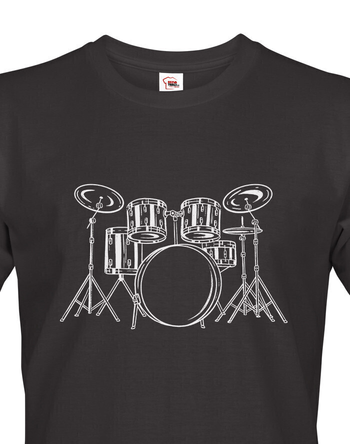 Pánské tričko - bubny
