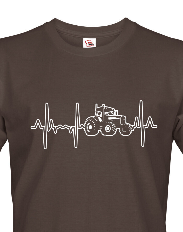 Pánské tričko - Tep traktoristy