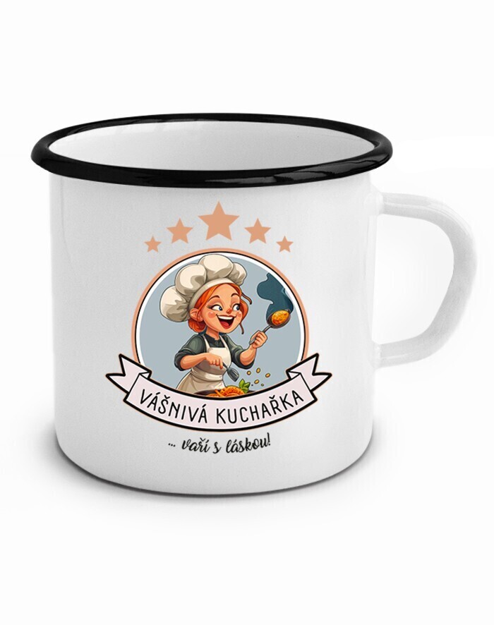 Plecháček Vášnivá kuchařka, vaří s láskou