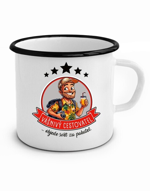 Plecháček Vášnivý cestovatel, objede svět za pakatel