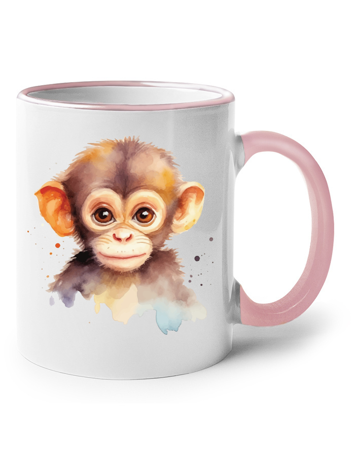 Keramický hrnek Opička