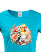 Dámské tričko Papoušek kakadu