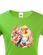 Dámské tričko Papoušek kakadu