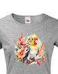 Dámské tričko Papoušek kakadu