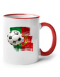 Keramický hrnek Fotbal Portugalsko