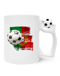 Keramický hrnek Fotbal Portugalsko