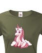 Dámské tričko Unicorn nurse