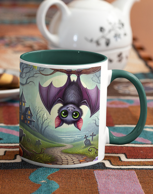 Keramický hrnek Netopýr