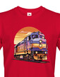 Pánské triko Barevný vlak