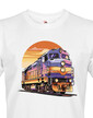 Pánské triko Barevný vlak