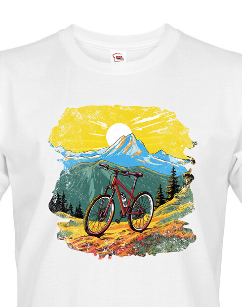 Pánské tričko MTB hory
