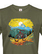 Pánské tričko MTB hory