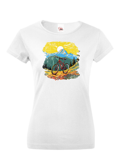 Dámské tričko MTB hory