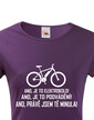 Dámské tričko Jazdím na elektrobicykli