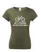 Dámské tričko Jazdím na elektrobicykli
