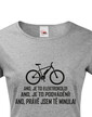 Dámské tričko Jazdím na elektrobicykli
