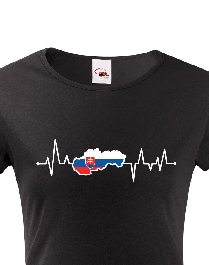 Dámské tričko Tep - Slovensko