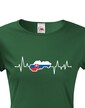 Dámské tričko Tep - Slovensko