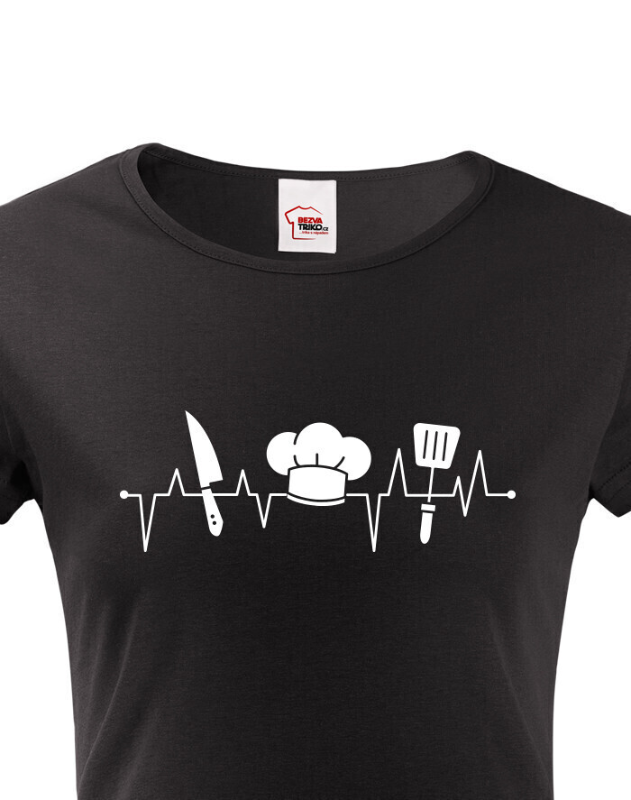 Dámské tričko Tep - Kuchařka