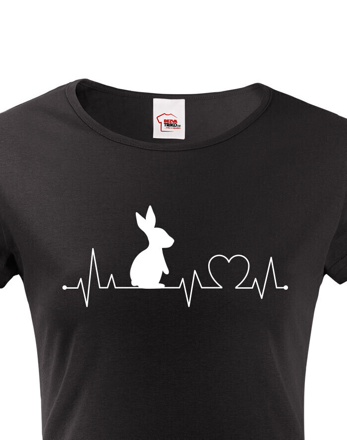Dámské tričko Tep - Králíček