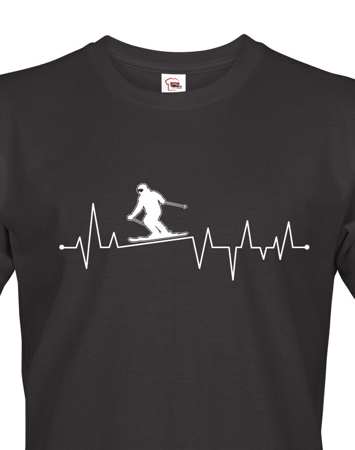 Pánské tričko Tep - Lyže