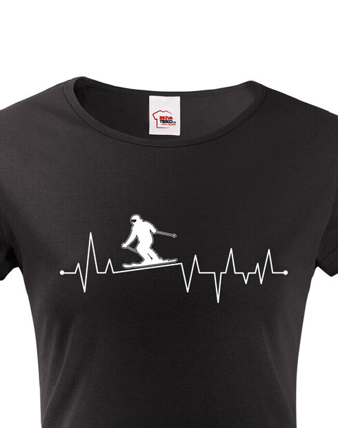 Dámské tričko Tep - Lyže