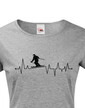 Dámské tričko Tep - Lyže