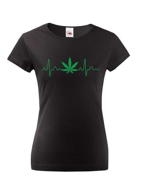 Dámské tričko - Pulz weed