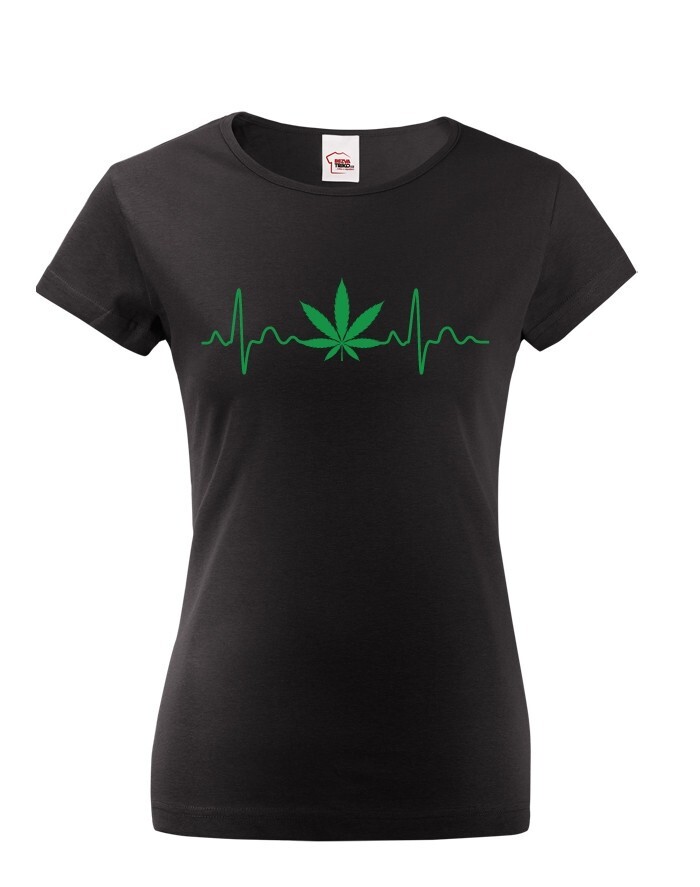 Dámské tričko - Pulz weed