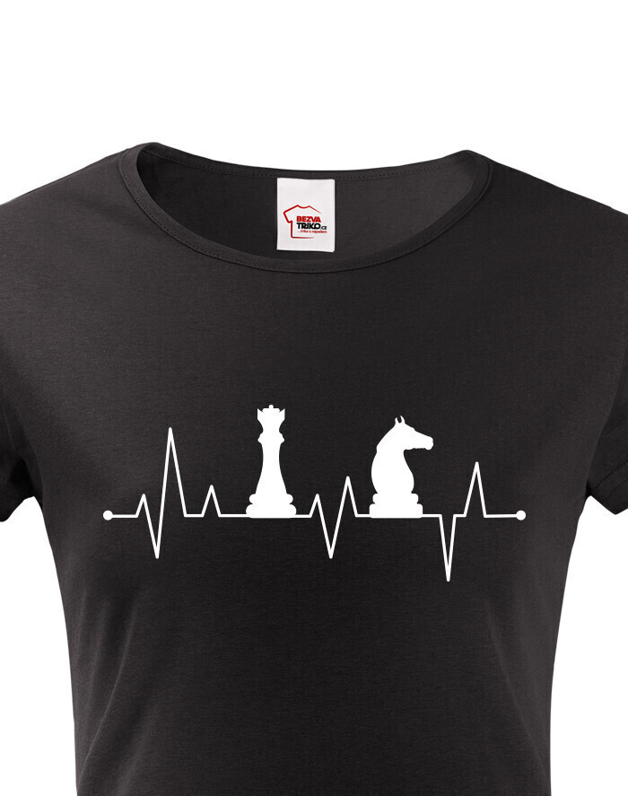 Dámské tričko Tep - Šachy