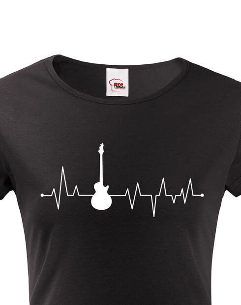 Dámské tričko Tep - Kytara
