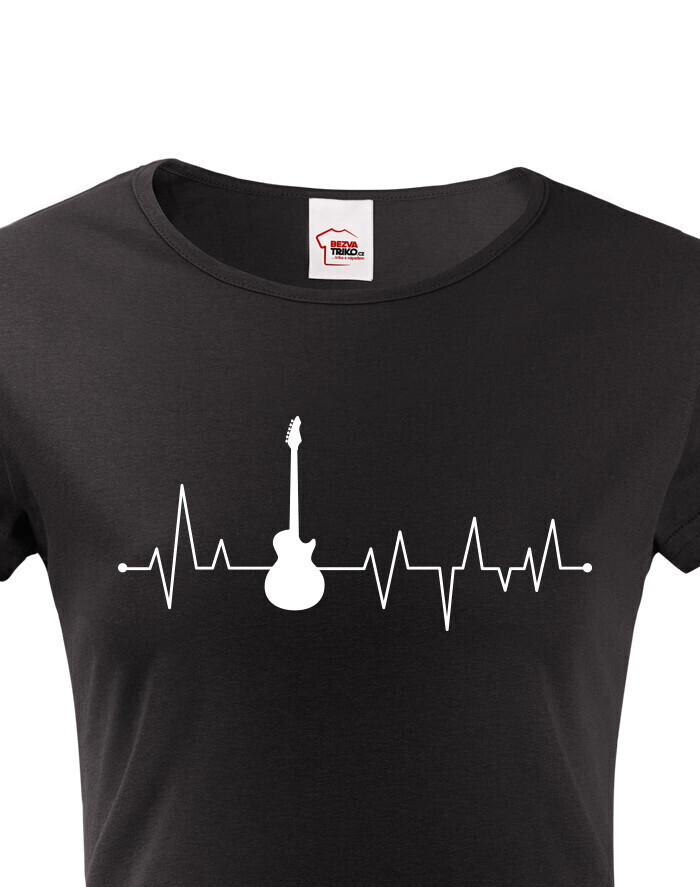 Dámské tričko Tep - Kytara