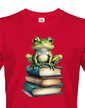 Pánské tričko Žába a knihy