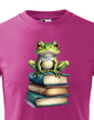 Dětské tričko Žába a knihy