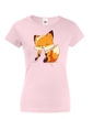 Dámské tričko Roztomilá liška