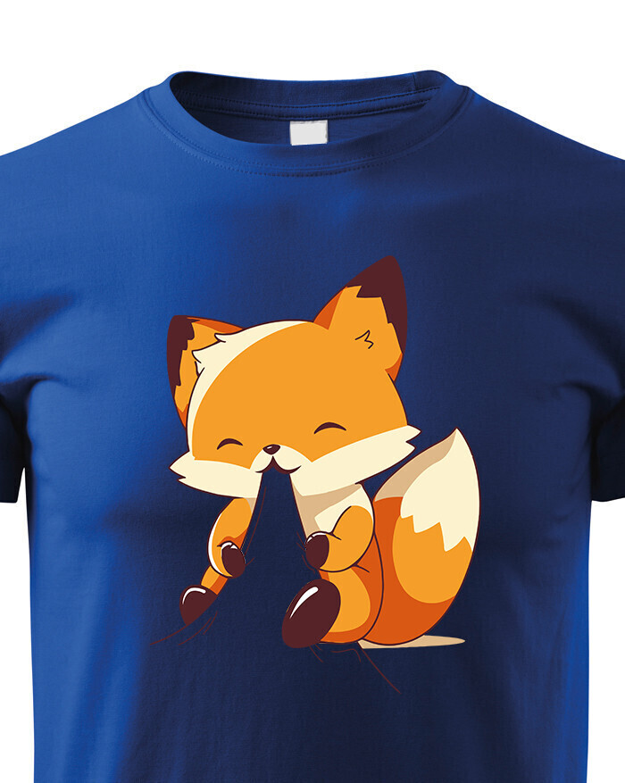 Dětské tričko Roztomilá liška