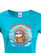 Dámské tričko Ježek parašutista